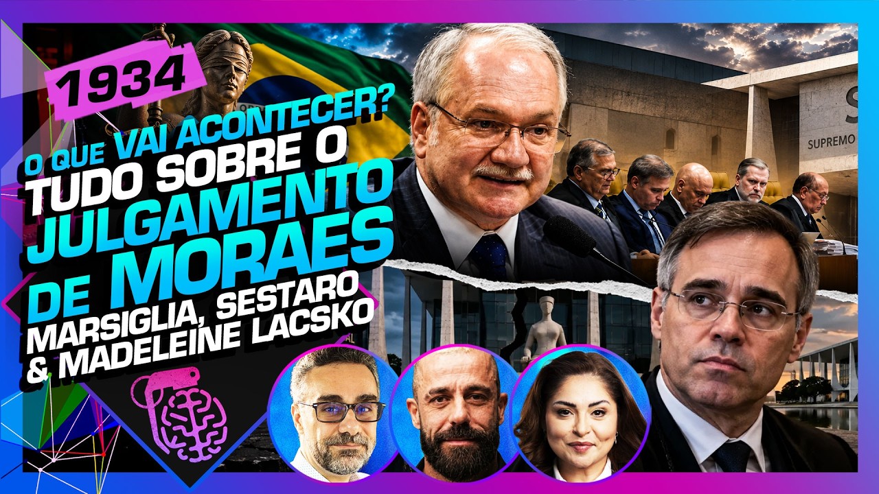 CRISE NO STF: ANDRÉ MARSIGLIA, FELIPE SESTARO E MADELEINE LACSKO - Inteligência Ltda. Podcast #1934