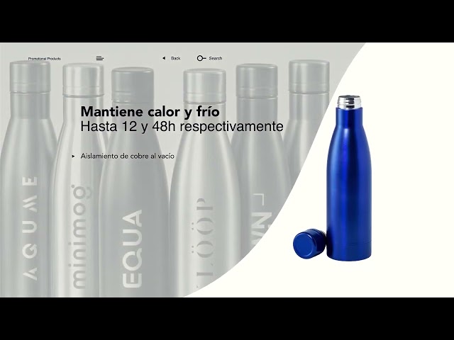 Vídeo relacionado con MERCHANDMANIA Bidón Térmico aislante 500 ml acero inoxidable cinta casette retro vintage futurista friki gamer tapon seguridad botella deportivo