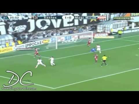 NEYMAR (Santos 2x0 Mogi Mirim) Quartas de final CAMPEONATO PAULISTA 2012 [26 - 060]