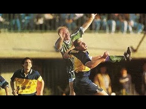 Ferro Carril Oeste 2 Boca Juniors 4 - Torneo Apertura 1998 (Relato Walter Nelson) los goles.