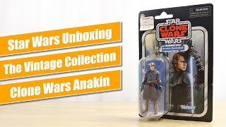 Anakin Skywalker (The Clone Wars) VC92 3.75" Figure - Star Wars TVC Unboxing