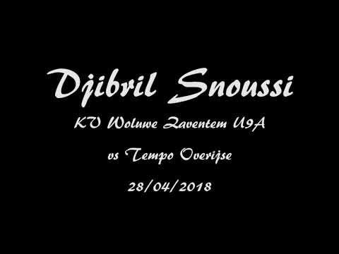 Djibril Snoussi U9A KV Woluwe Zaventem vs Tempo Overijse (28/04/2018)