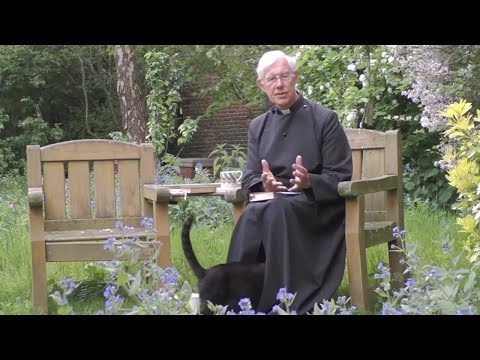 Canterbury Cathedral cat disappears under Dean's robes during sermon