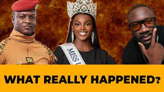 SOUTH AFRICA UNDER FIRE! MISS NIGERIA EXPELLED /BRAHIM TRAORÉ'S SPEECH SENDS SHOCKWAVES