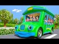 Wheels on the Bus | Kindergarten Nursery Rhymes for Children | Cartoons for Kids | Little Treehouse