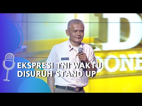 Stand Up PNS IID Setiawan soal TNI Stres Disuruh Stand Up, Raditya Dika Ngakak Abis - SUCI 5
