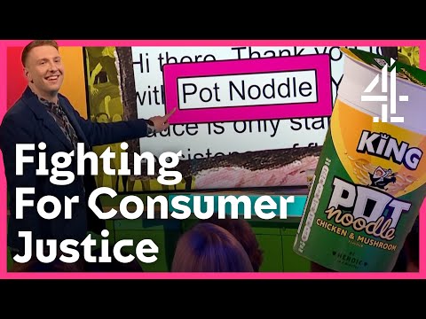 Joe Lycett SLAMS Pot Noodle For Lying | Joe Lycett’s Got Your Back