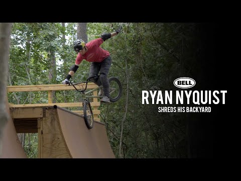 Ryan Nyquist Shreds his Backyard - Bell Helmets