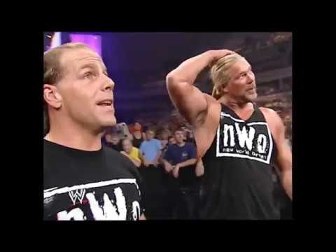 WWE Raw 7/1/2002  IN THE RING Shawn Michaels, Kevin Nash & Big Show