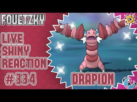 Shiny #334: SHINY DRAPION LIVE REACTION W/@FOUETZKY ! Pokémon USUM L3 Wormhole, 3991 Light-Years!