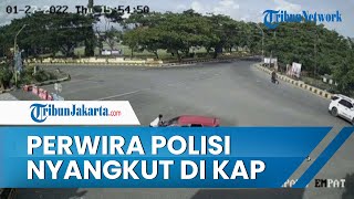 Viral Perwira Polisi Nyangkut di Kap Mobil Saat Hentikan Mobil yang Dibawa Kabur Debt Collector