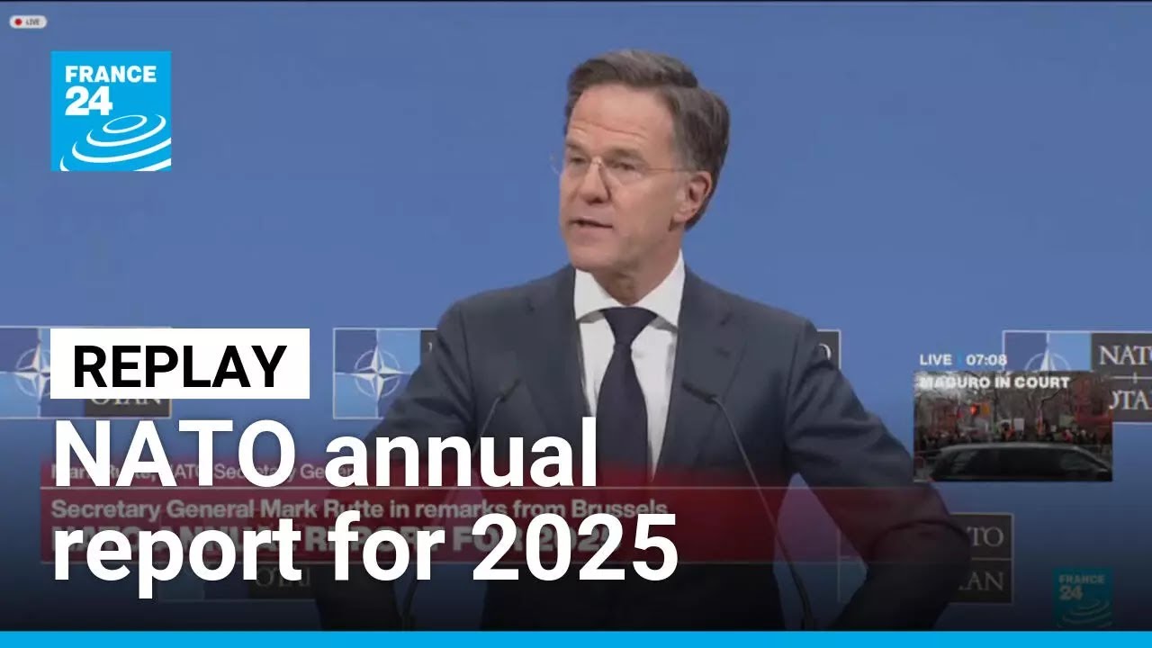 REPLAY: NATO Secretary General annual report for 2025 • FRANCE 24 English