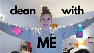 PART 1 OF DEEP CLEANING MY ROOM *AMAZING BEFORE AND AFTER*