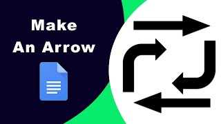 How to make an arrow in google docs