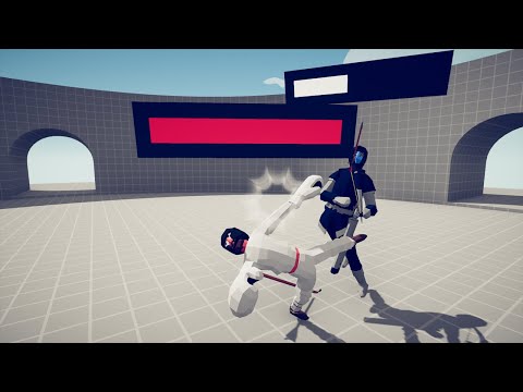 TEENAGER KICKBOXER vs NEW UNITS  - TABS - Totally Accurate Battle Simulator