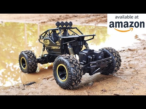 [UNBOXING] & Testing 1/16 Scale 4WD Rock Crawler RC Car