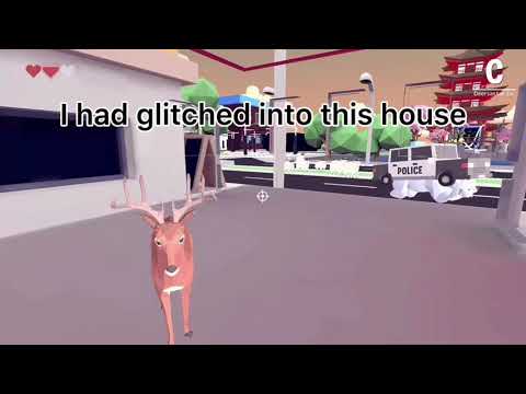 How I glitched in a wall in deer simulator