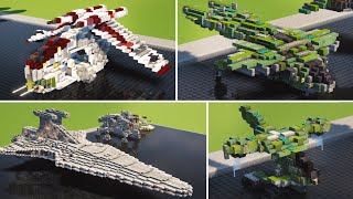 Minecraft Elcestrus Halo Star Wars Build Showcase