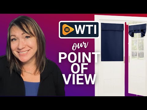 RYB HOME Navy Blue Door Curtains - WTI product video review