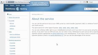 WebMoney News: Cashing out WMZ and WME to banks