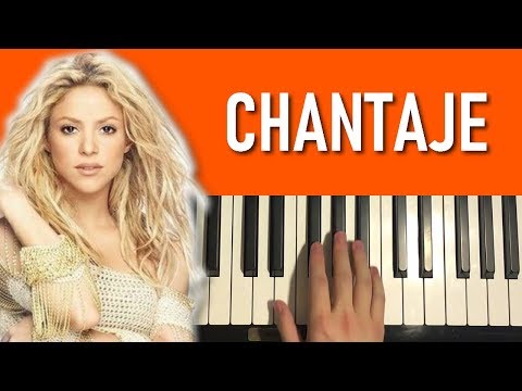 HOW TO PLAY - Shakira - Chantaje ft. Maluma (Piano Tutorial Lesson)