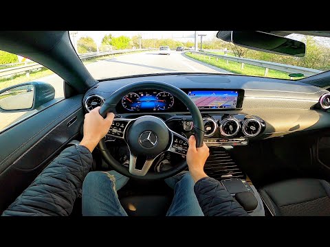 2021 Mercedes-Benz CLA 200 Shooting Brake - pov test drive