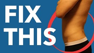 How To Fix Anterior Pelvic Tilt - 3 Tips For Better Posture &amp; Better Abs -- With Thomas DeLauer