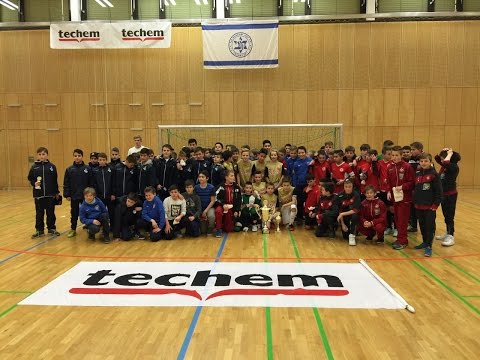 1. FSV Mainz 05 U12 vs Hannover 96 U12 3:0; FINALE Makkabi Budenzauber Frankfurt 08.02.2015