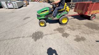 جزازة العشب جرار John Deere X140 | صورة 4 - Agroline