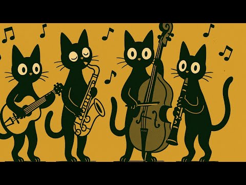 Black Cats’ Morning Groove: Deep Bass Jazz for a Smooth Start