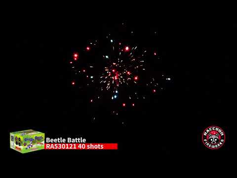 Beetle Battle RA530121 Raccoon Fireworks 2021 New Product 40 shots