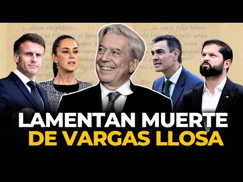 ¡Entre la gloria y la polémica! Muere a los 89 años Mario Vargas Llosa, Nobel de Literatura