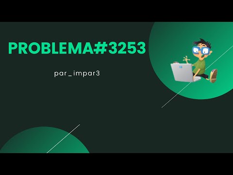 REZOLVARE Pbinfo || Problema 3253 par_impar3[C++]