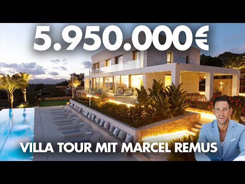 LUXUS FINCA MIT MEERBLICK & 20m POOL BEI PALMA! MARCEL REMUS TOUR AUF MALLORCA!