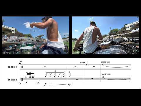 🌸 Bluecoats 2023 - The Garden of Love Part 1 & 2 | Drum Set Transcription by Jacob Singson 🌼
