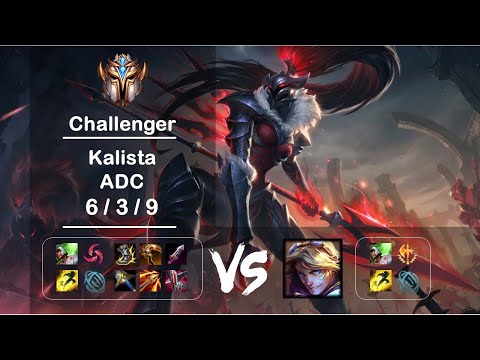 KR Challenger ADC Kalista vs Ezreal Ep.1924