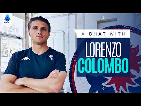 The Grifone’s Target Man | A Chat with Lorenzo Colombo | Serie A 2025/26