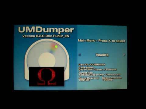 comment installer umd dumper psp