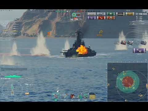 World of Warships British T9 Tech-Tree HMS Neptune