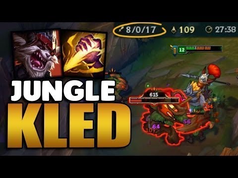 Kled Jungle Gameplay! High Diamond 10-0 Game