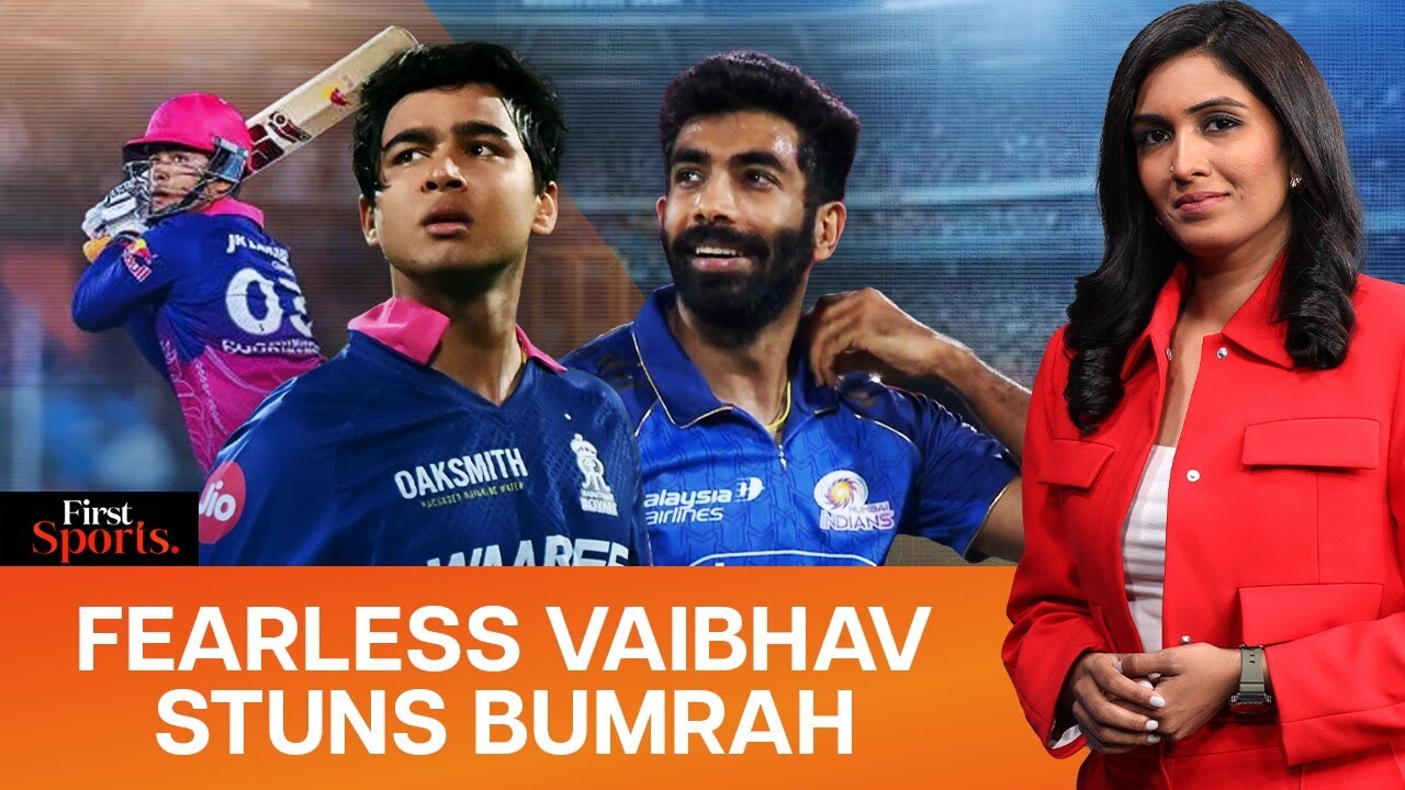 IPL 2026: Vaibhav Stuns Bumrah, Hardik Hails Youngsters' Rise | First Sports With Rupha Ramani 