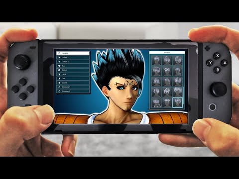 JUMP FORCE Switch Handheld Gameplay & Review (1080p HD)