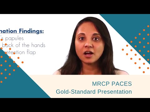 MRCP PACES Video - gold-standard presentation for station 1: respiratory
