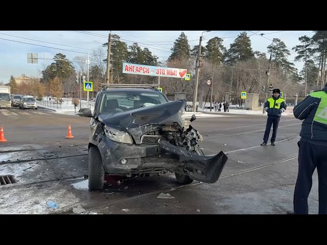 Два человека пострадали в ДТП в Ангарске