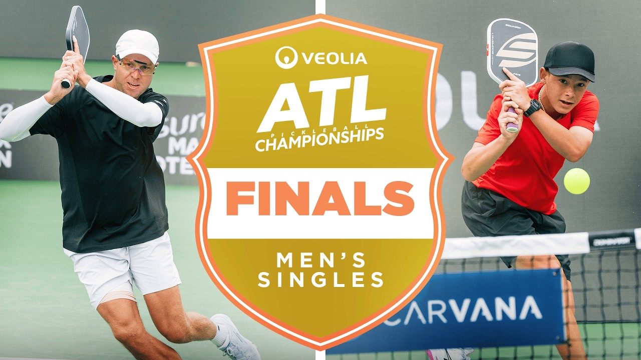 Christopher Haworth versus Tama Shimabukuro at the Veolia Atlanta Pickleball Championships