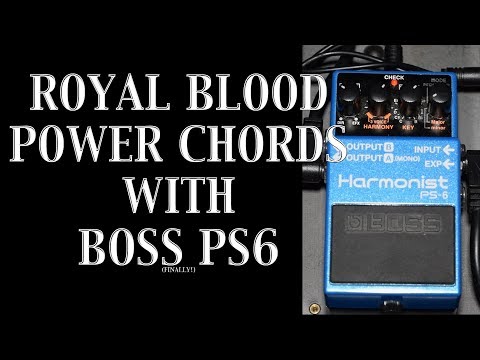 Royal Blood Sound - Making Power Chords with Boss PS6