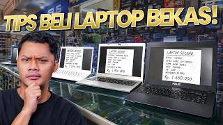 JANGAN MAU DITIPU! Tonton Ini Sebelum Beli Laptop Bekas
