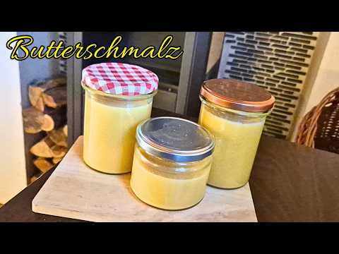 Butterschmalz ganz einfach selbst machen – Purer Geschmack, kostengünstig & laktosefrei! #181