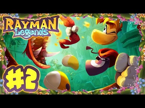 Rayman Legends - 100% Gameplay Walkthrough | Part 2