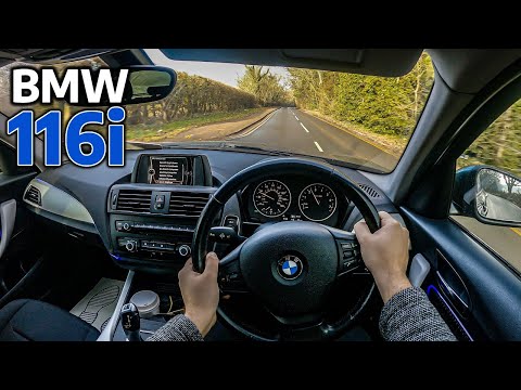 BMW 116i SPORT - POV TEST DRIVE & REVIEW (UK)